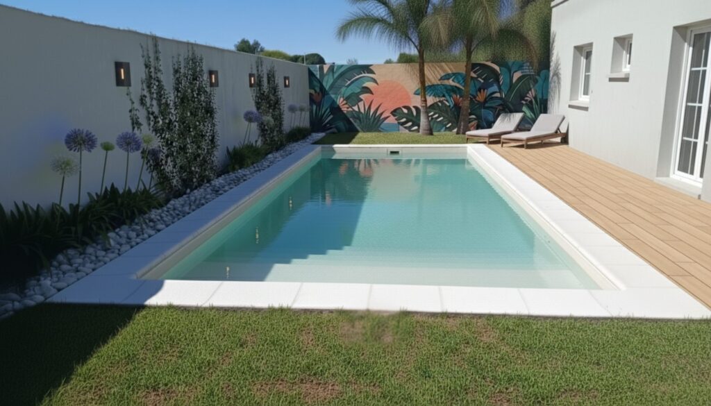 Piscina de Fibra 7.5×3 mts
