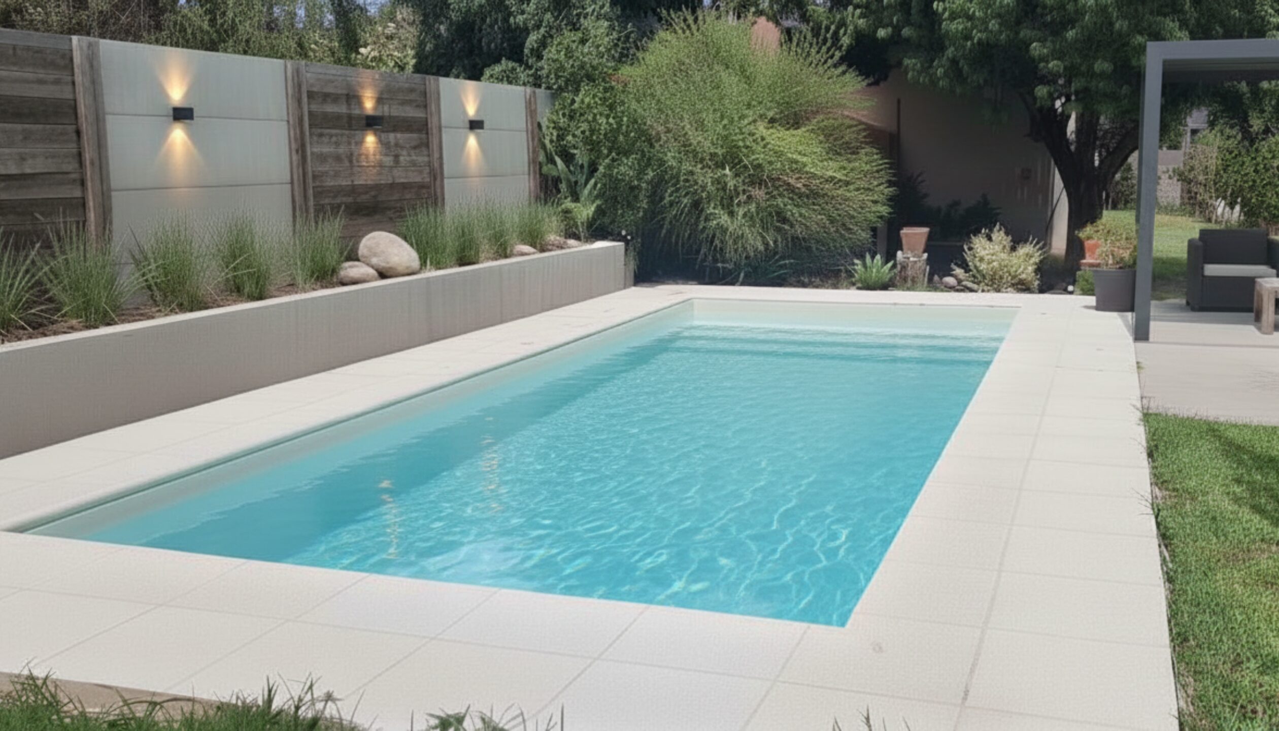 Modelos de Piscinas 3 Piscina de fibra 6x3 mts